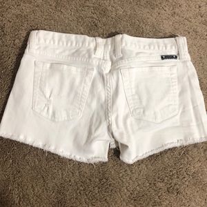Lucky Brand White Cutoff shorts